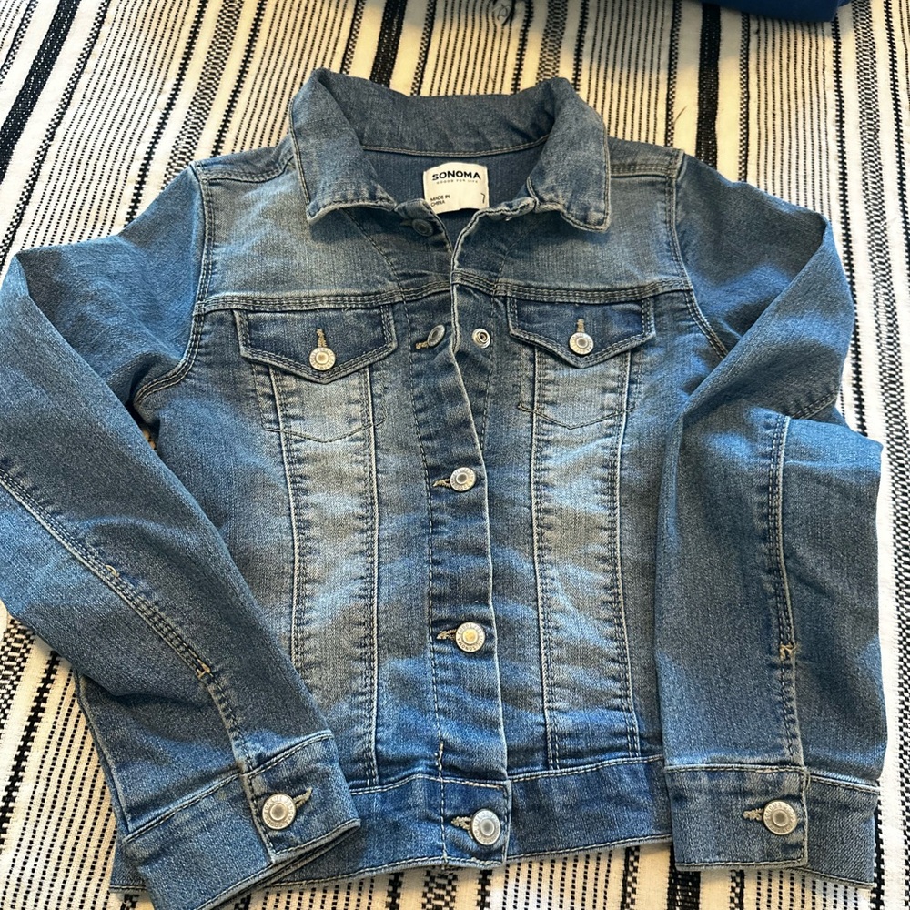 Sonoma Blue Jean Jacket Classic Denim Style